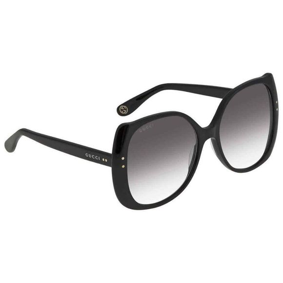 NEW Gucci Grey Gradient Women's Sunglasses - Picture 1 of 4